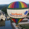 Photo de la montgolfière utilisée pour créer le parapluie