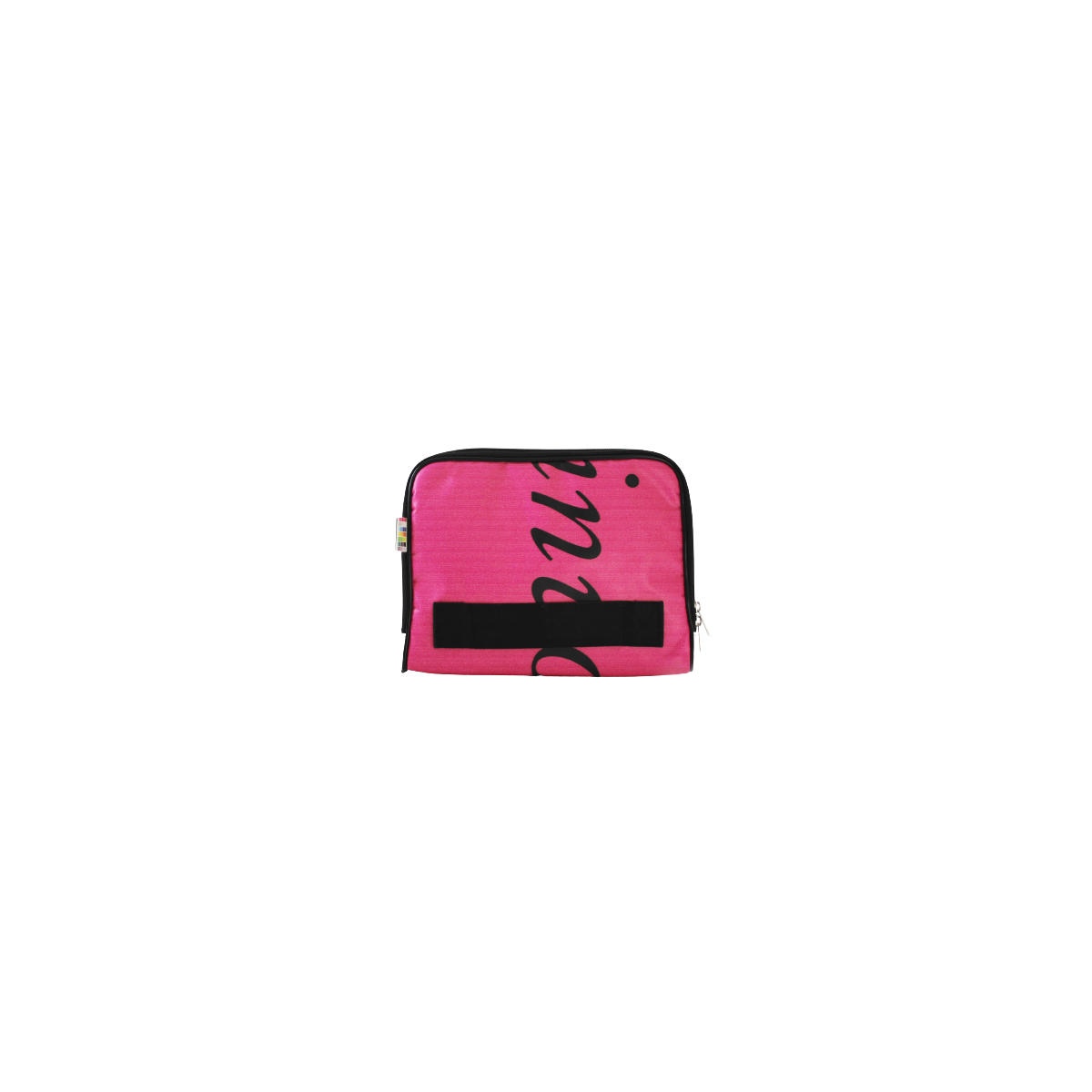 Face avant housse tablette 10 pouces rose et noire Face avant housse tablette 10 pouces rose et noire