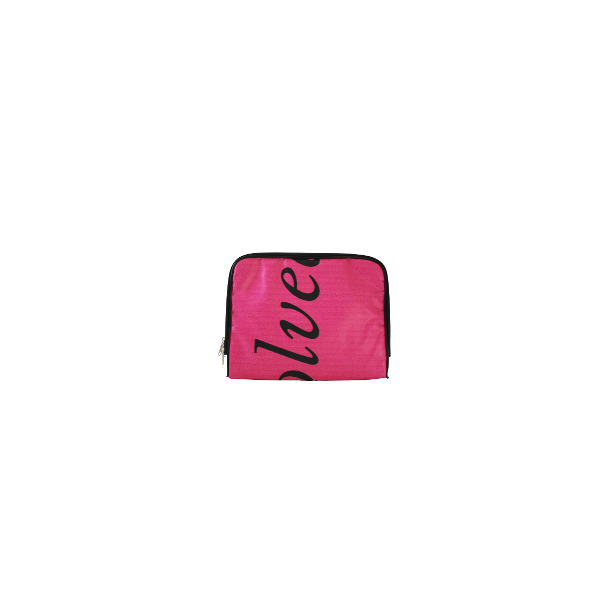 Face arrière housse tablette 10 pouces rose et noire Face arrière housse tablette 10 pouces rose et noire