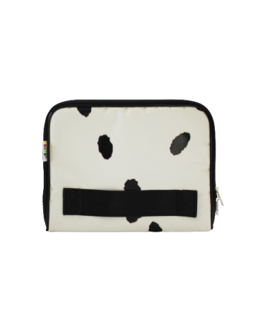 Face avant housse 10 pouces blanche et noire