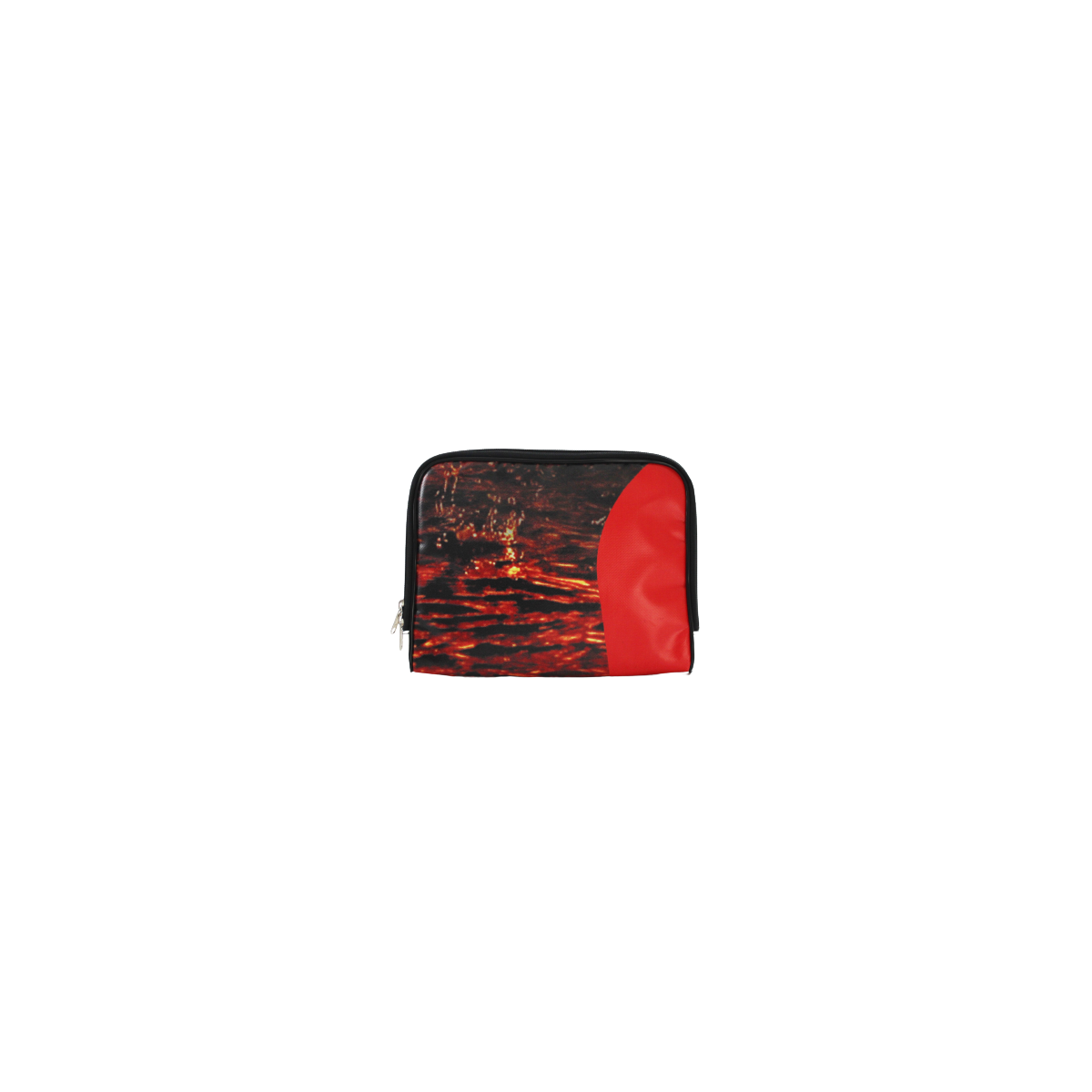 Face arrière housse de protection 10 pouces noire et rouge Face arrière housse de protection 10 pouces noire et rouge