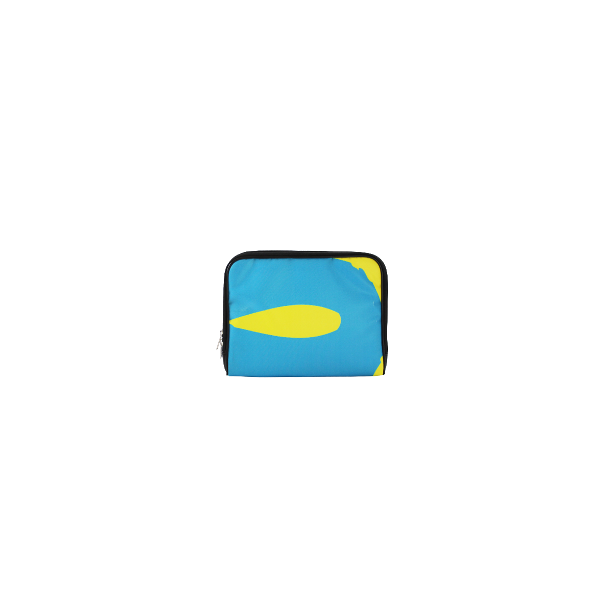 Face arrière housse pour tablette 10 pouces jaune et bleue Face arrière housse pour tablette 10 pouces jaune et bleue