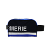 Face avant trousse de toilette en blouson de gendarmerie avec texte "RMERIE"