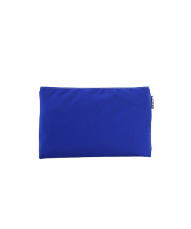 Face arrière, toute bleue, d'une trousse plate 22 cm en blouson de la Gendarmerie Nationale