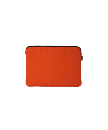 Face arrière housse de 13.3" en toile de store orange