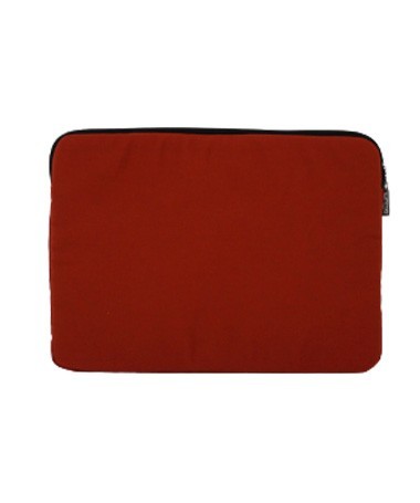 Housse 13.3" issue de l'upcycling de toile de store et ceinture de sécurité