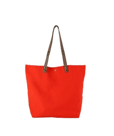 Sac cabas issu de l'upcycling d'une toile de store.