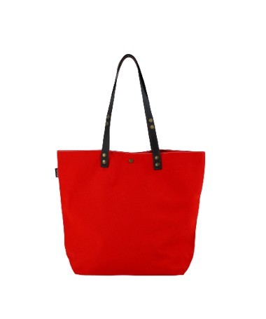 removable leather handles cabas - awning fabric