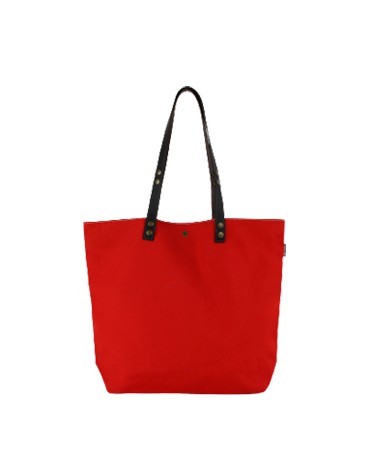 removable leather handles cabas - awning fabric