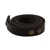 Removable leather handles