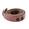 Removable leather handles