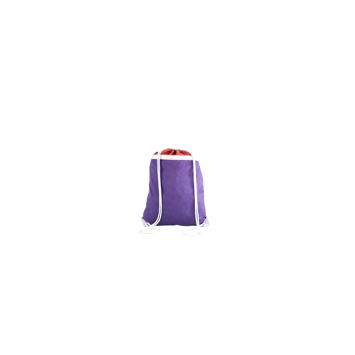 Sac cordon confectionné à partir d'une toile de montgolfière upcyclée.