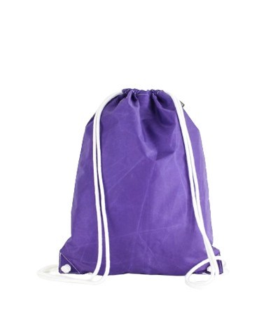 Toile de montgolfière recyclée en sac à dos cordon