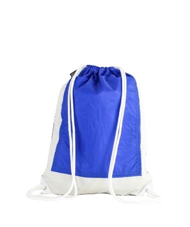 Toile de montgolfière recyclée en sac à dos cordon