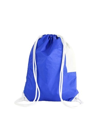Morceaux choisis de toile de montgolfière recyclées en sac à dos cordon