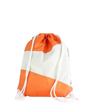 Toile de montgolfière recyclée en sac à dos cordon coloré
