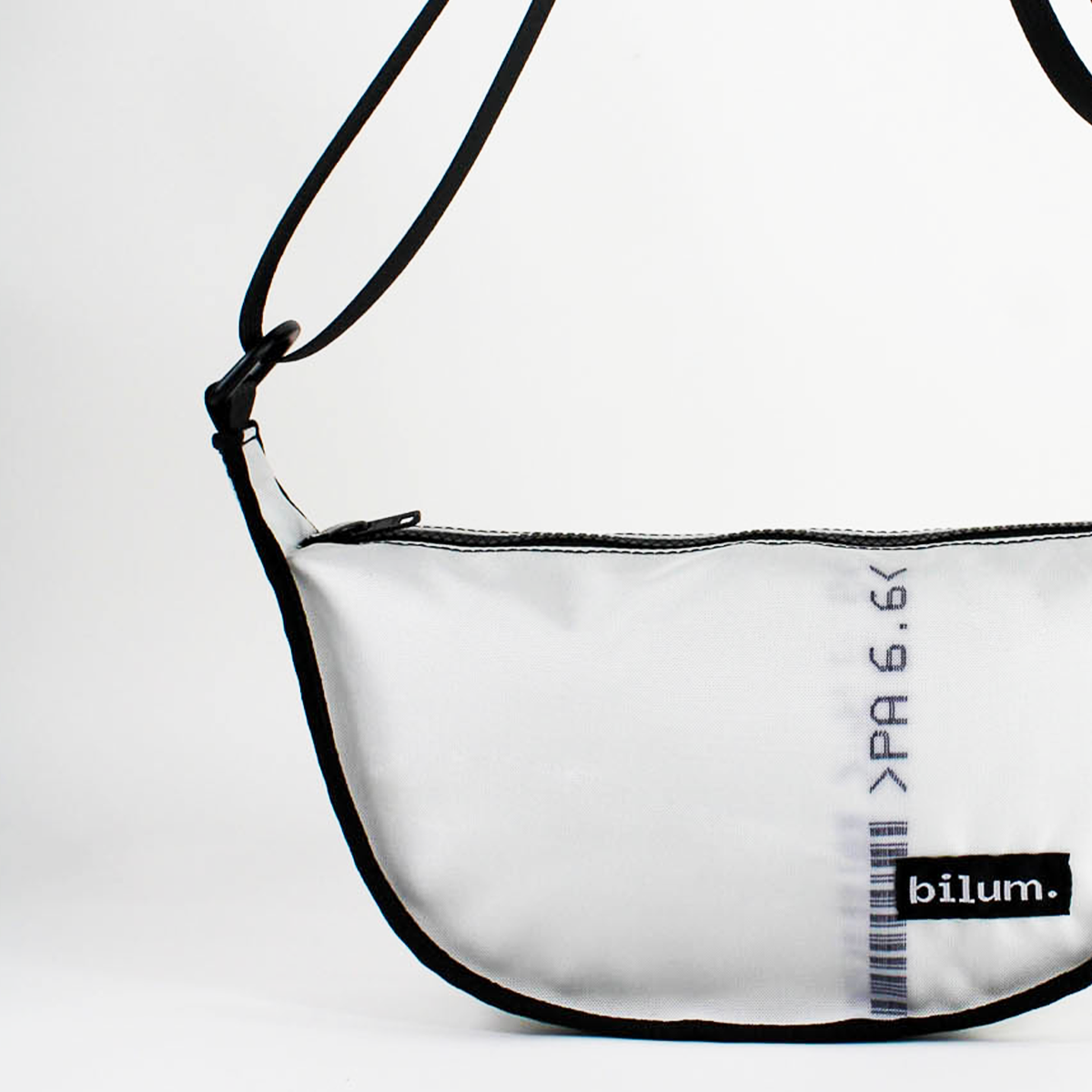 Sac banane Minot – toile d’airbag blanche