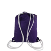 Sac cordon confectionné à partir d'une toile de montgolfière upcyclée.