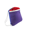 Sac cordon confectionné à partir d'une toile de montgolfière upcyclée.