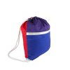 Sac cordon confectionné à partir d'une toile de montgolfière upcyclée.