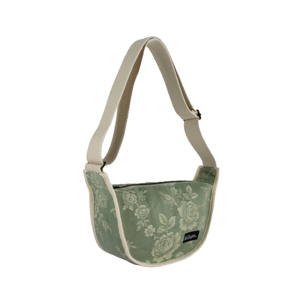 Belly bag Minot – Jacquard green