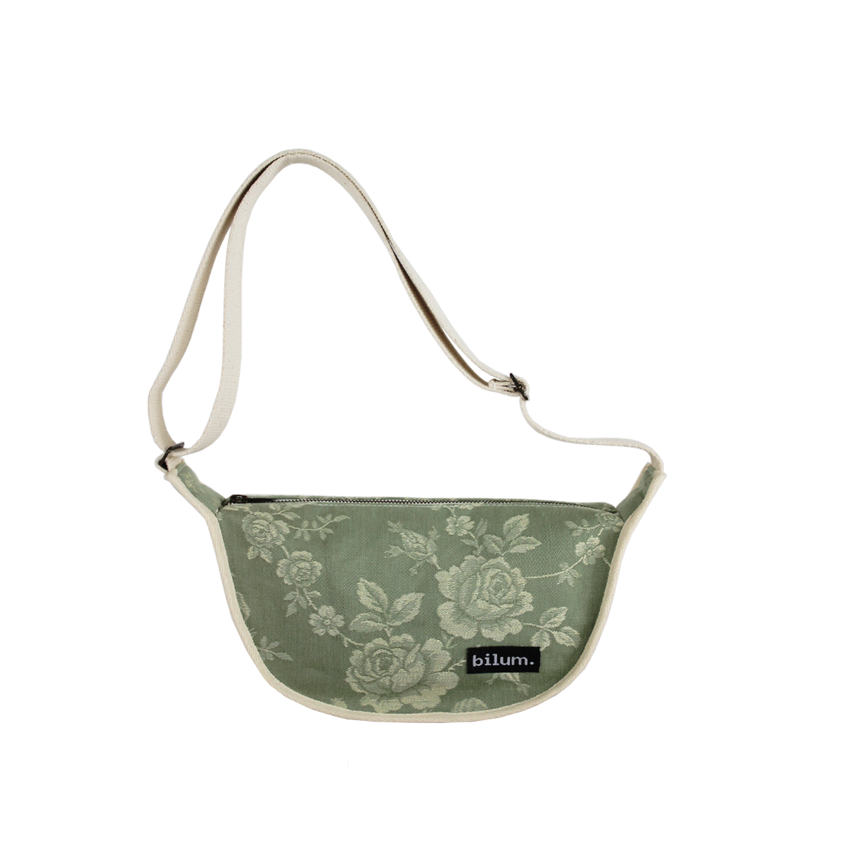 Belly bag Minot – Jacquard green