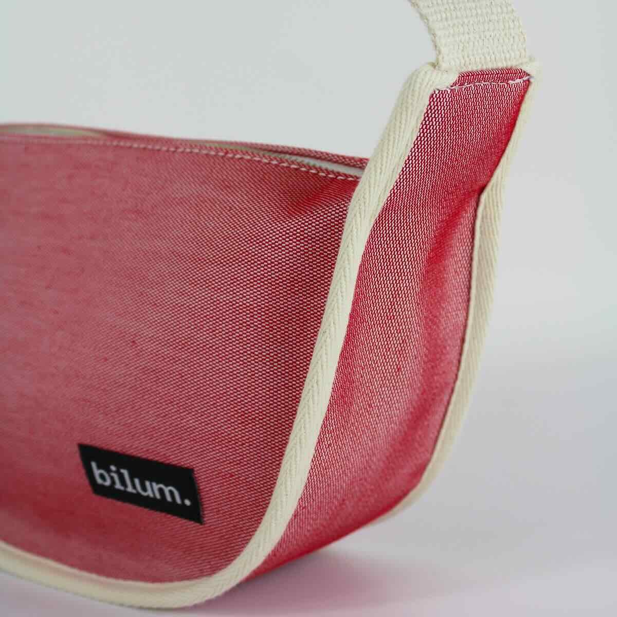 sac banane recyclé | Minot | upcycling | bilum