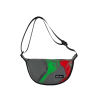 Belly bag Minot in train tarp red and green