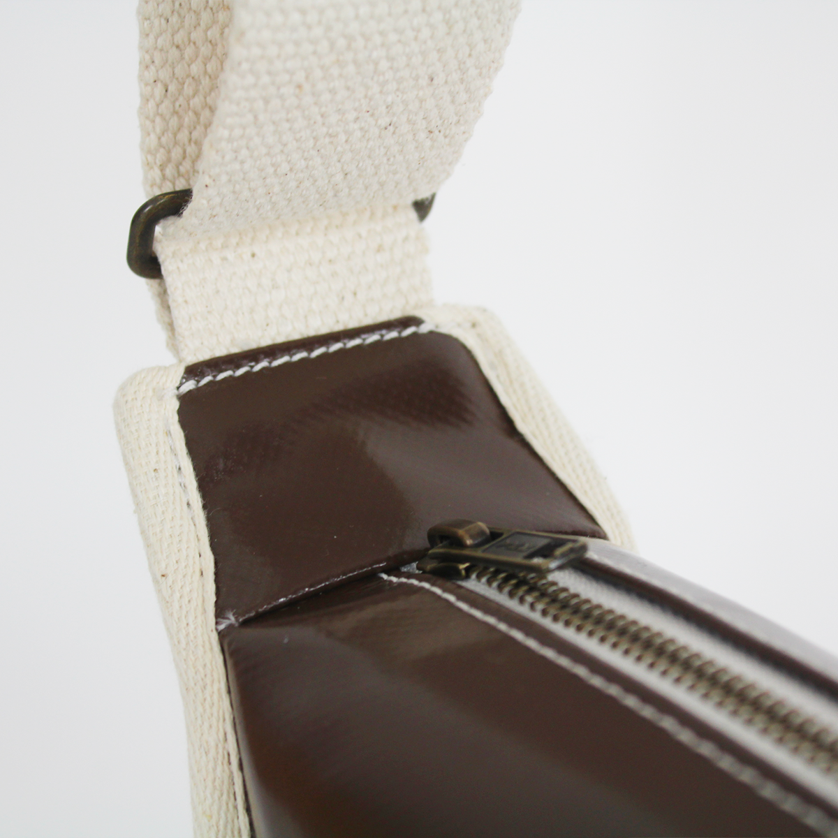 sac banane recyclé | Minot | upcycling | bilum