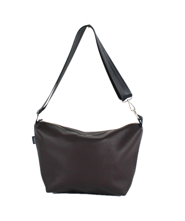 Sac bandoulière en cuir de luxe - camel