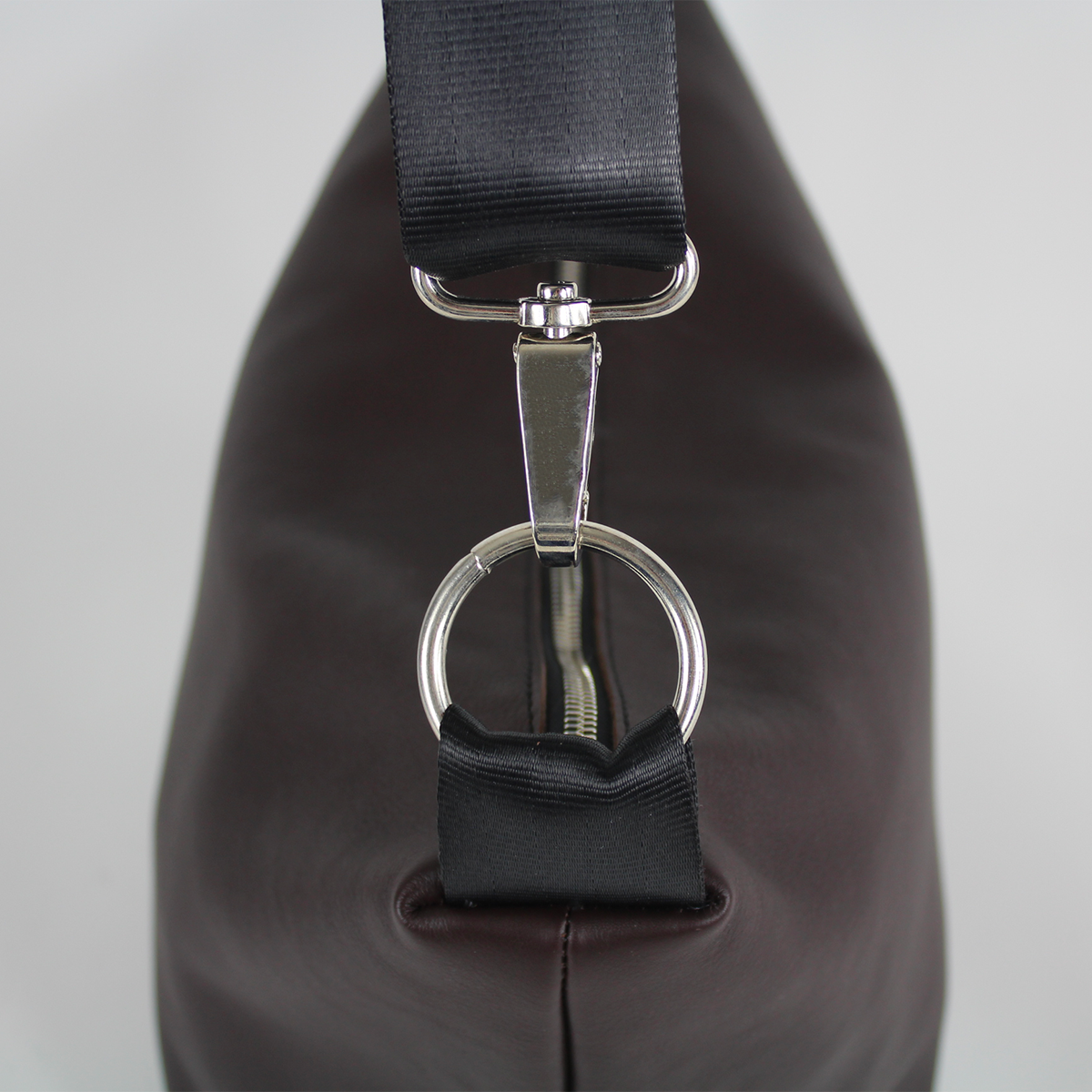 Sac bandoulière en cuir de luxe - camel