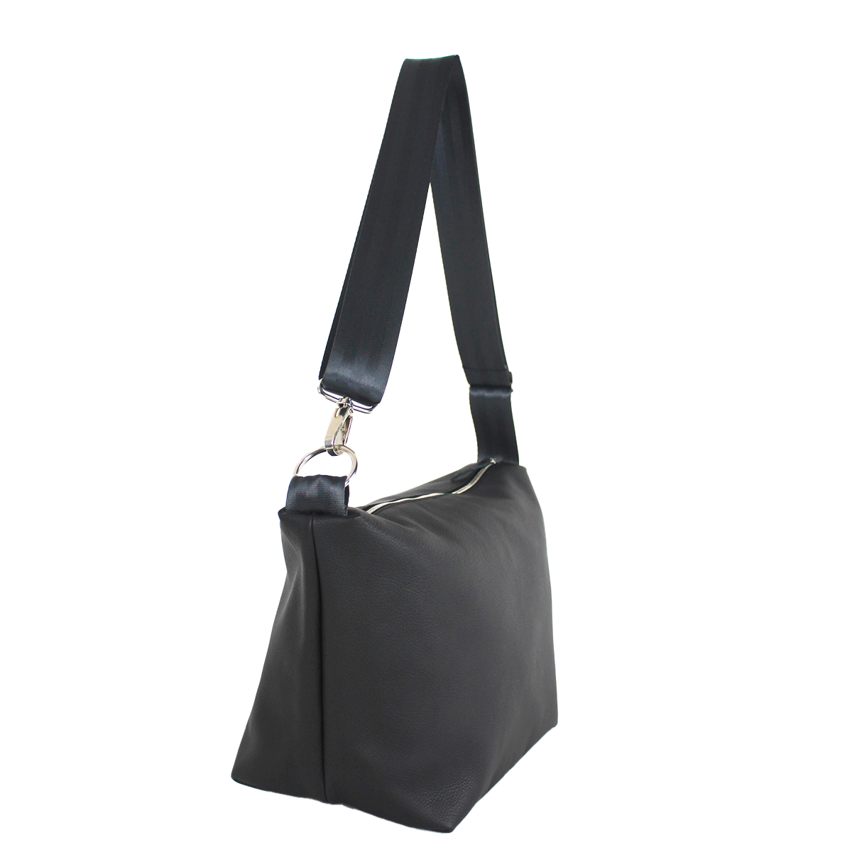 Sac bandoulière en cuir de luxe - camel