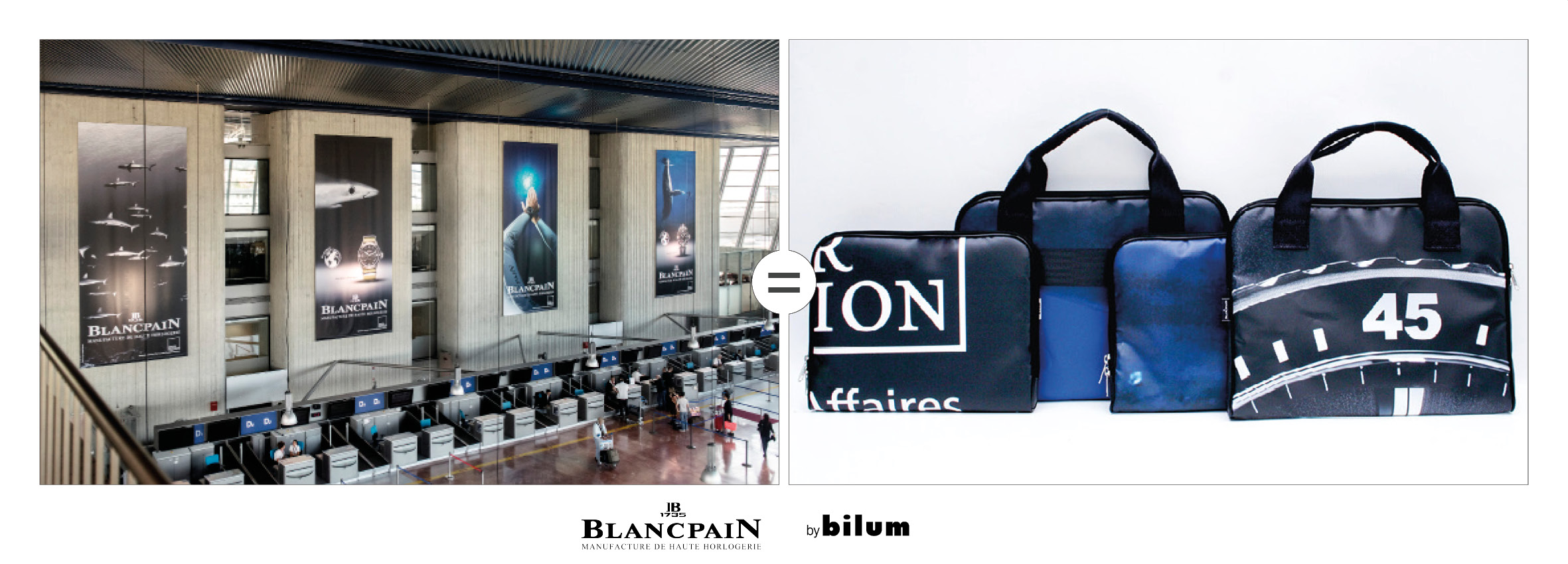 Blancpain toiles upcyclees by bilum
